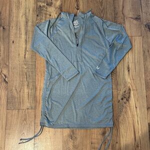 Huk Heather Gray Pursuit Coverup Dress